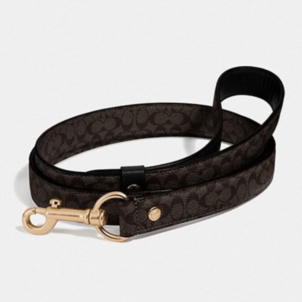 🐶NWT🐶Coach large pet signature leash - Picture 6 of 6